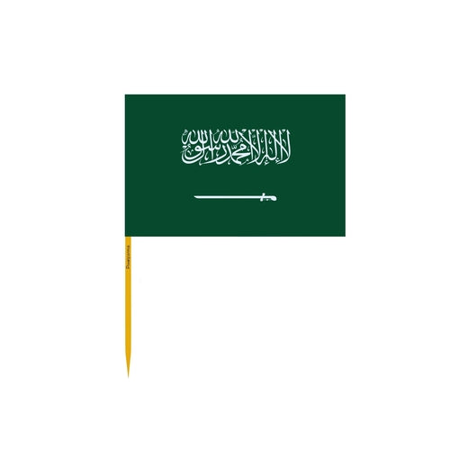 Cure-dents Drapeau de l'Arabie saoudite en plusieurs tailles